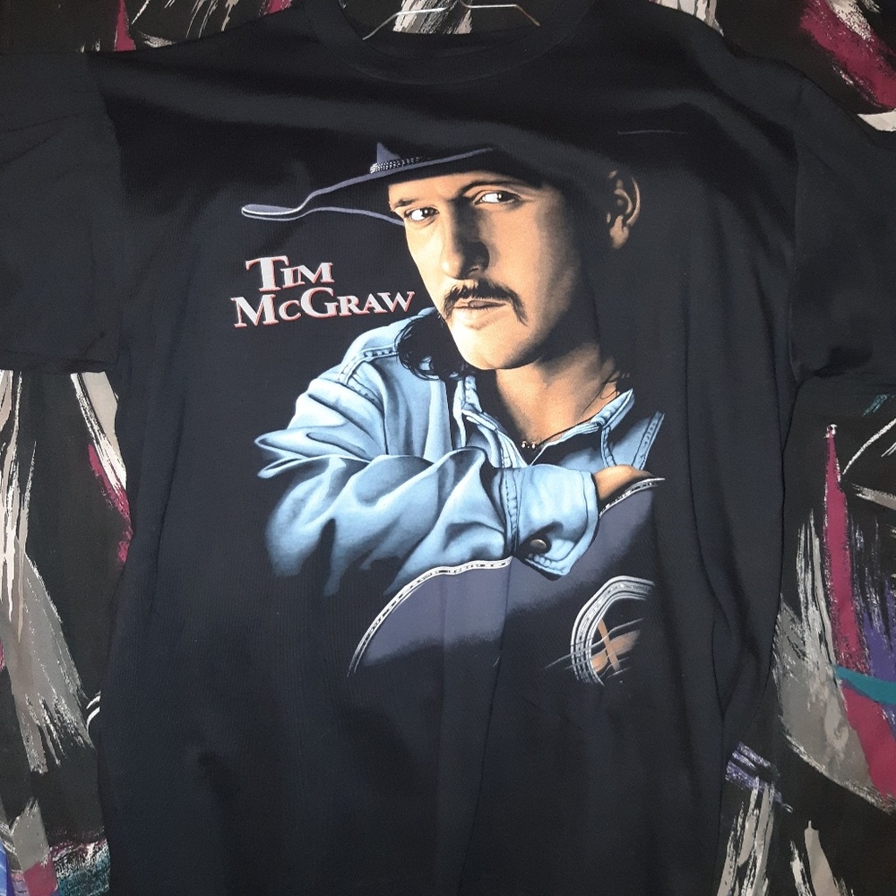 Vintage Tim McGraw turbo tonkin tee